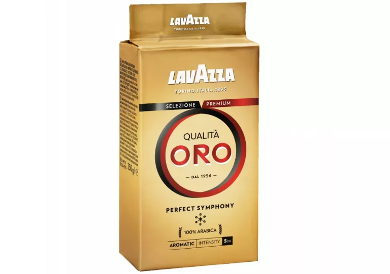 LAVAZZA QUALITA ORO KAWA MIELONA ARABICA ŚREDNIO PALONA 250G