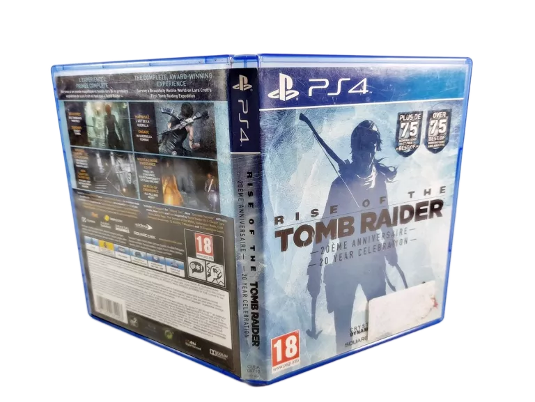 GRA NA KONSOLE PS4 RISE OF THE TOMB RAIDER GRA AKCJI PLAYSTATION 4
