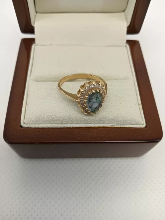 WYRÓB JUBILERSKI UŻYWANY PIERSCIONEK P 585