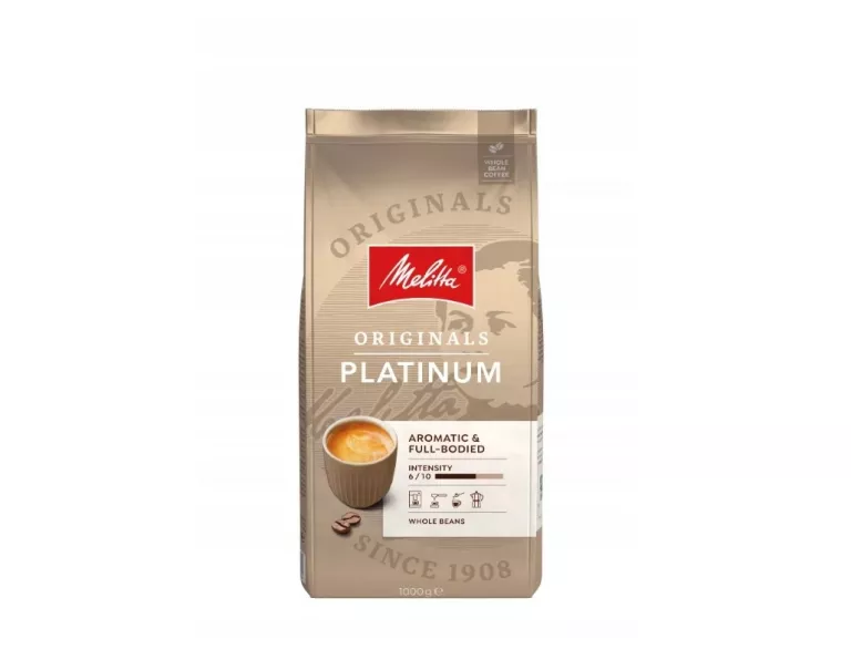 KAWA ZIARNISTA MIESZANA MELITTA ORIGINALS PLATINUM 1000G