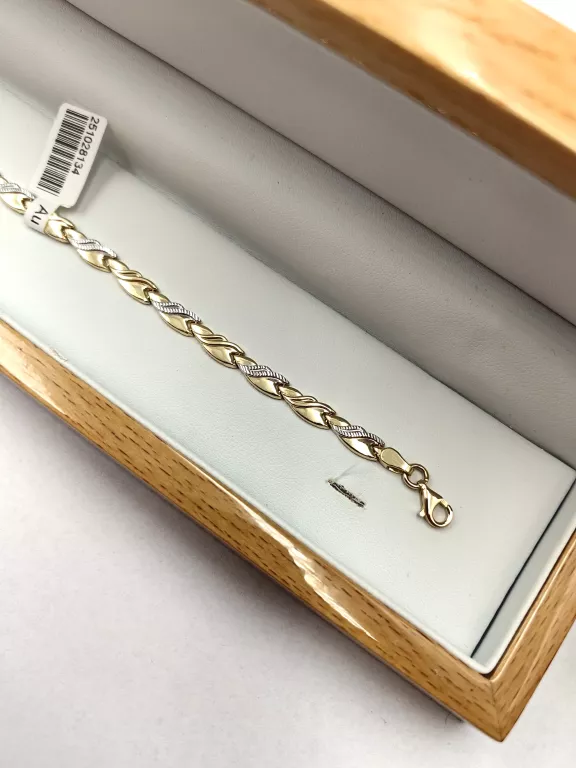 ZŁOTA BRANSOLETKA 585 5,09G