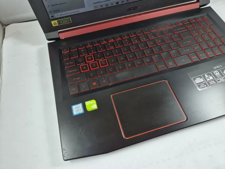 LAPTOP ACER NITRO 5 AN515-31-52MR I5/8GB/1,5TB/MX150 ZASILACZ