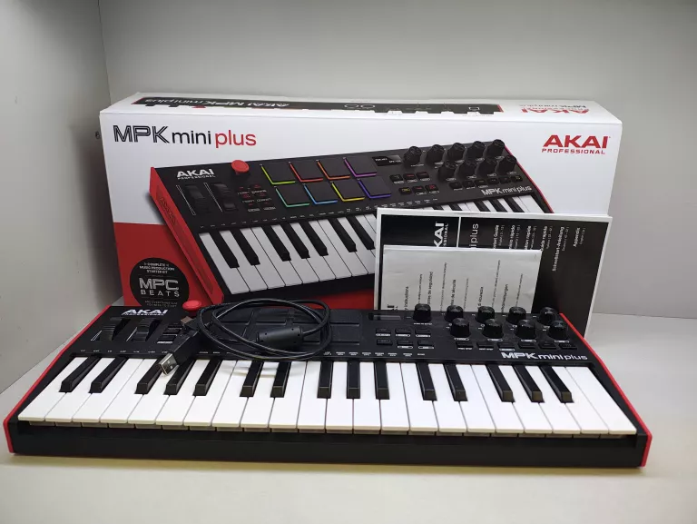 KLAWIATURA STERUJĄCA AKAI MPK MINI PLUS USB/MIDI