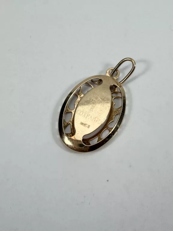 ZAWIESZKA ZŁOTA Z MARYJĄ 1,80G PR. 585