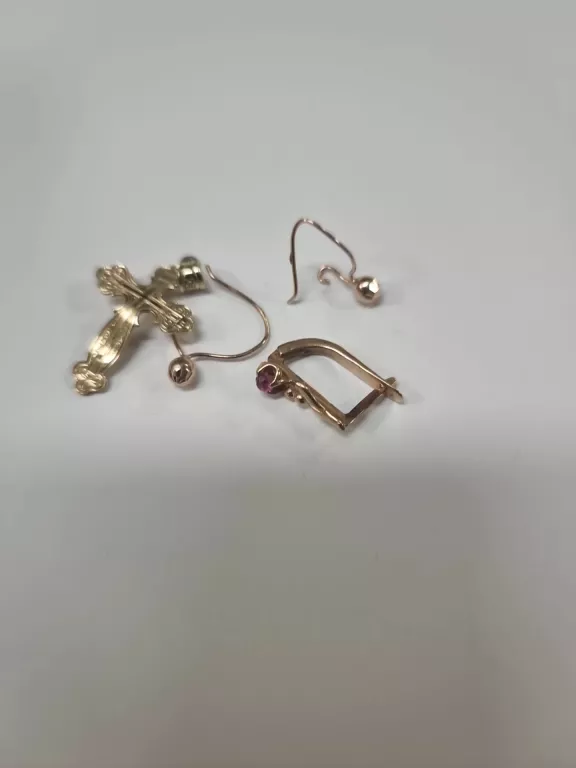 MIKS ZŁOTA  USZKODZONE/ PRZETOP/ODZYSK 3,42G ŁĄCZNA MASA