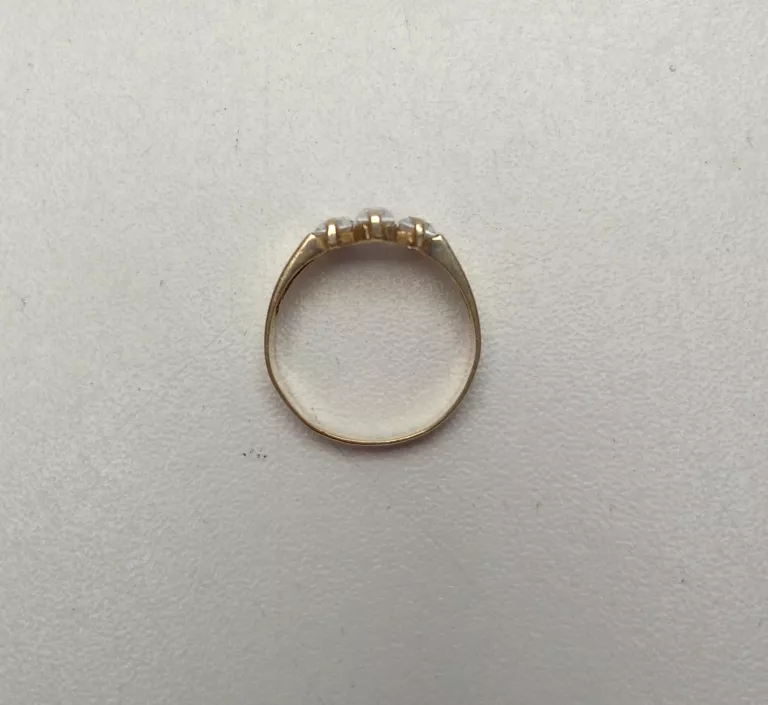 WYRÓB JUBILERSKI UŻYWANY PIERŚCIONEK 2,04G