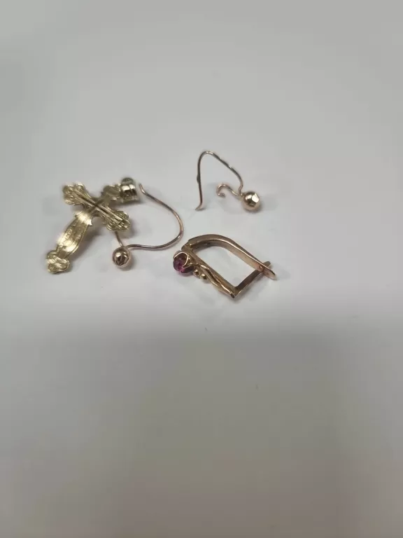 MIKS ZŁOTA  USZKODZONE/ PRZETOP/ODZYSK 3,42G ŁĄCZNA MASA