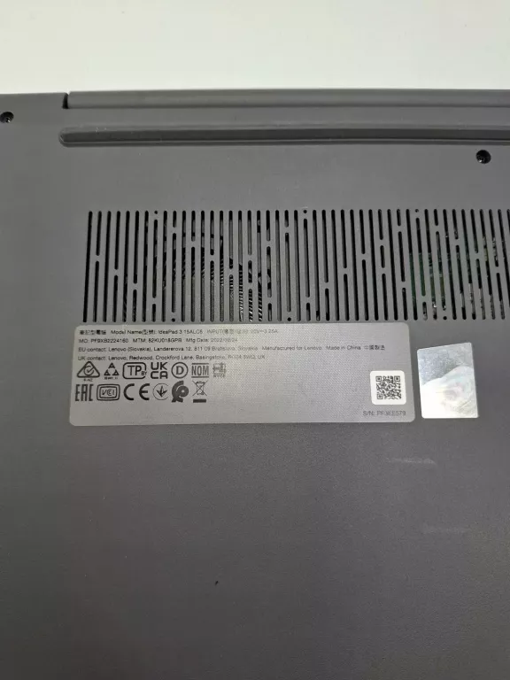 LAPTOP LENOVO IDEAPAD SLIM 3 CHROME 14IAN8 14" I3-N305 8GB RAM