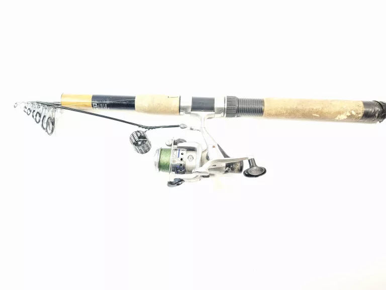 2 WĘDKI Z KOŁOWROTKIEM