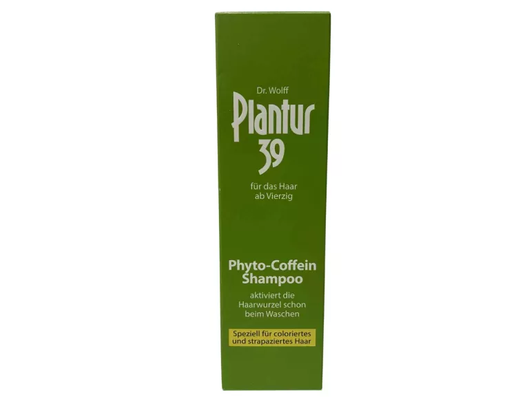 PLANTUR39 PHYTO-CAFFEINE SHAMPOO SZAMPON WŁOSY FARBOWANE I ZNISZCZONE 250M