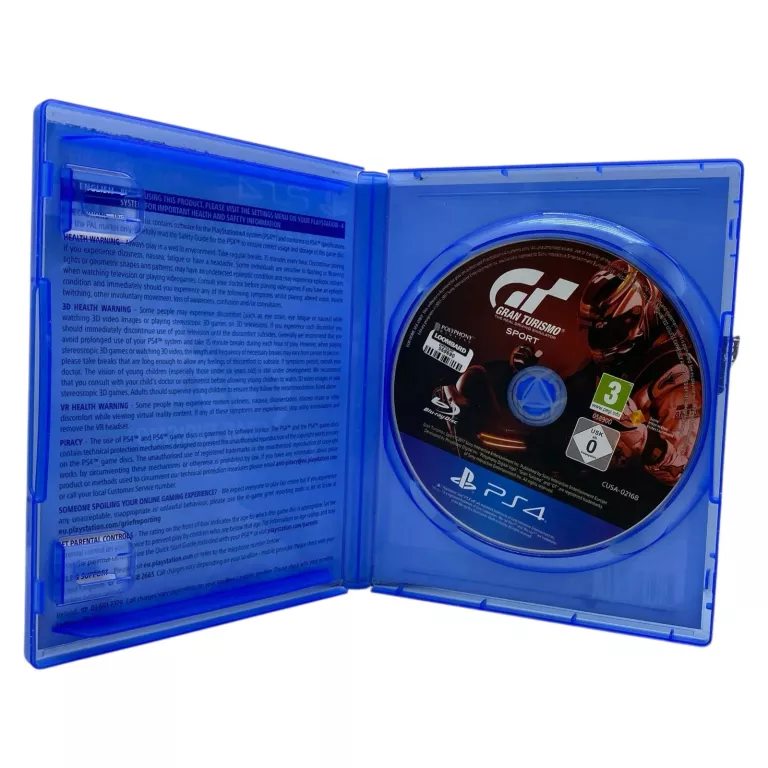 GRA PS4 GRAN TURISMO SPORT