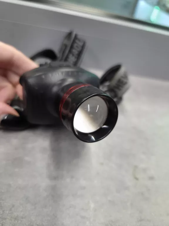 LATARKA CZOŁOWA LED 3W LAMPKA CZOŁOWKA NA BATERIE