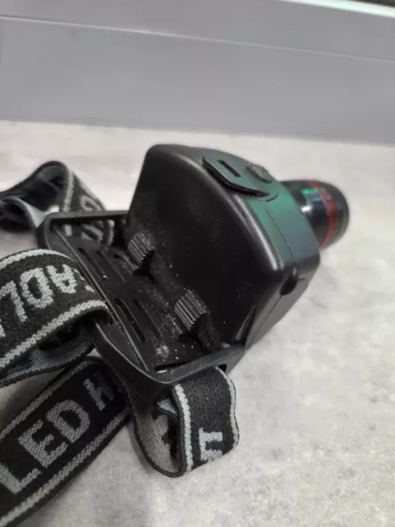 LATARKA CZOŁOWA LED 3W LAMPKA CZOŁOWKA NA BATERIE