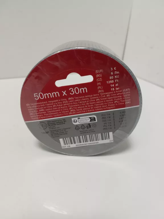 TAŚMA GREY TAPE 50MMX30M