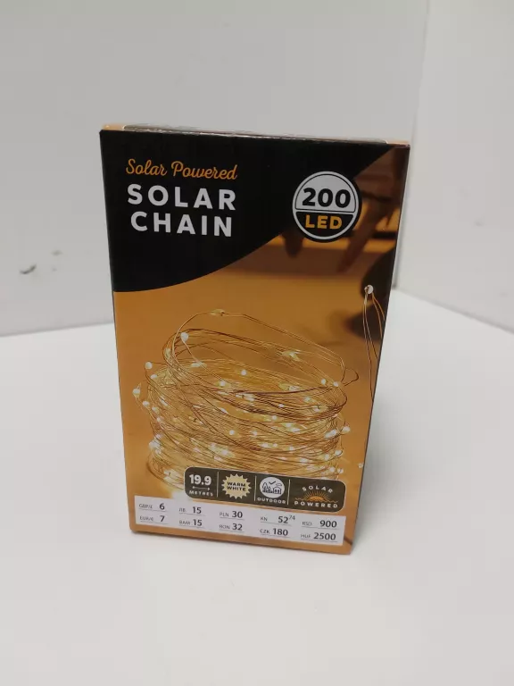 LAMPKI SOLARNE LED 200