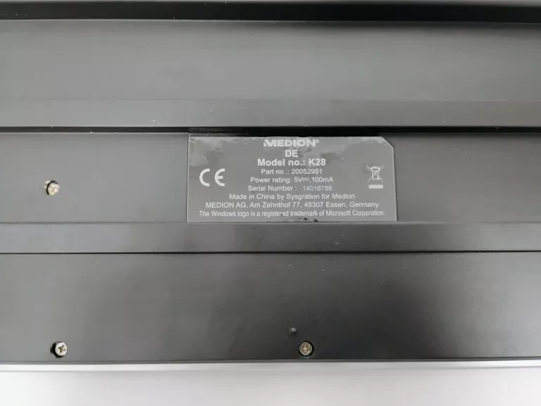 KLAWIATURA MEDION K28