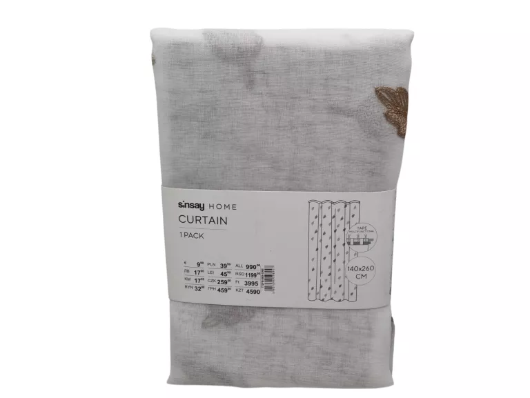 FIRANA GOTOWA NA TAŚMIE 140X260CM