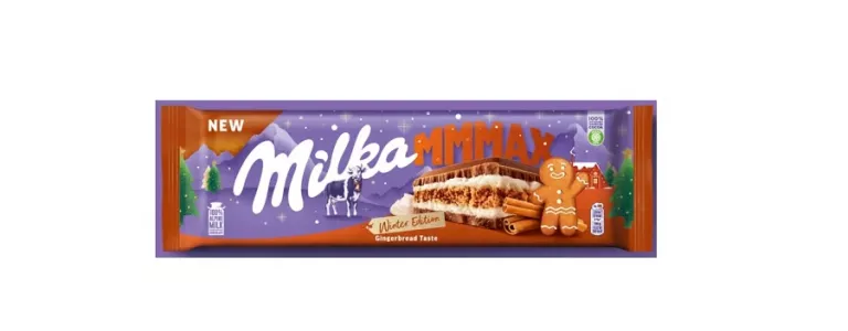 CZEKOLADA MLECZNA MILKA GINGERBREAD TASTE 300 G