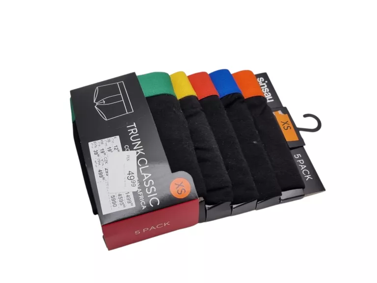 BOKSERKI SINSAY XS 5PAK