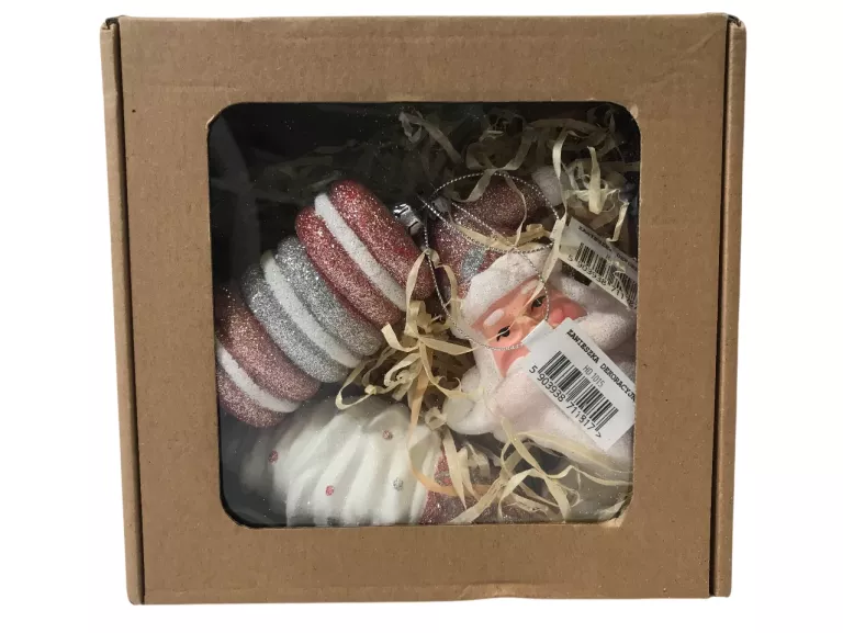 BOMBKI CHOINKOWE BROKATOWE