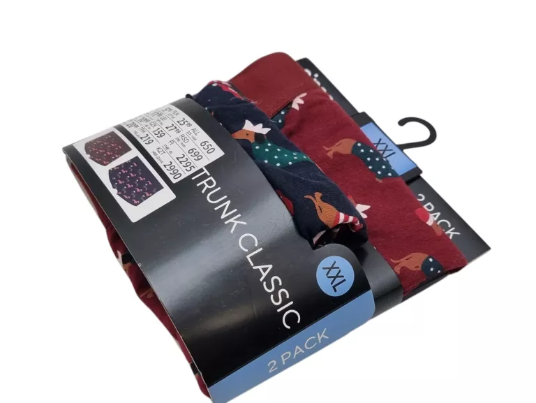 BOKSERKI 2- PACK  ŚWIĄTECZNE XXL SINSAY