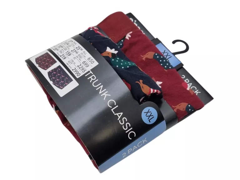 BOKSERKI 2- PACK  ŚWIĄTECZNE XXL SINSAY