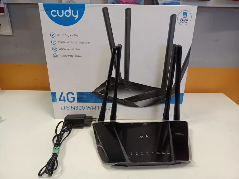 ROUTER NA KARTĘ SIM CUDY LT400 LTE 4G 300MBPS