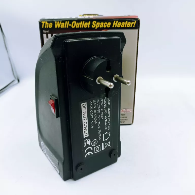 MOCNY MINI GRZEJNIK ELEKTRYCZNY FARELKA DO KONTAKTU HEATER 400W OGRZEWACZ