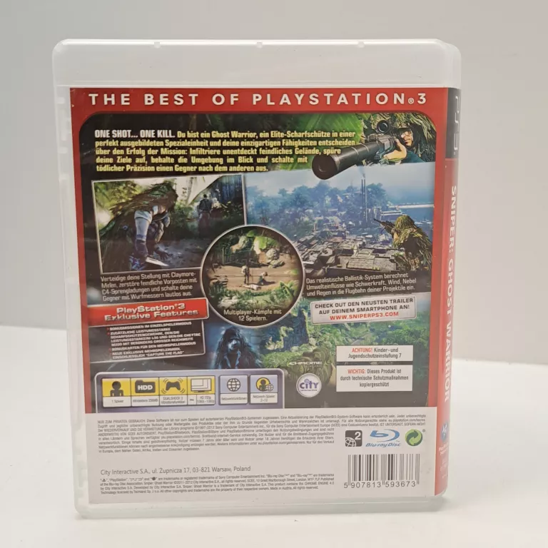 SNIPER GHOST WARRIOR PS3