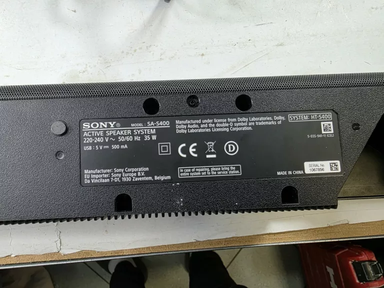 SOUNDBAR SONY HT-S400