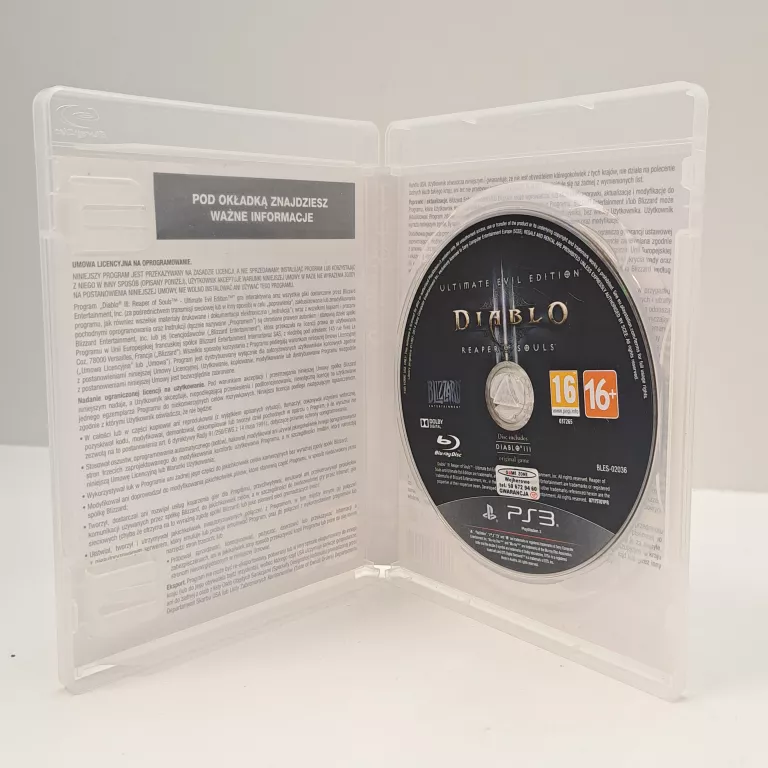 DIABLO III REAPER OF SOULS PS3