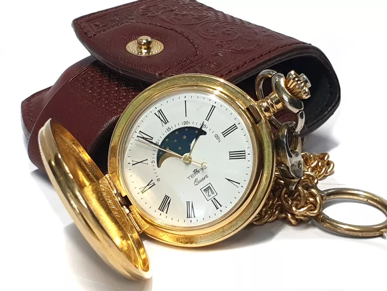 ZEGAREK KIESZONKOWY TEMC QUARZ USZKODZONY