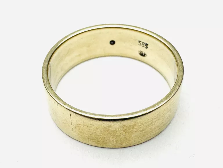 ZŁOTA OBRĄCZKA Z DIAMENTEM PR.585 W.5,51G R19