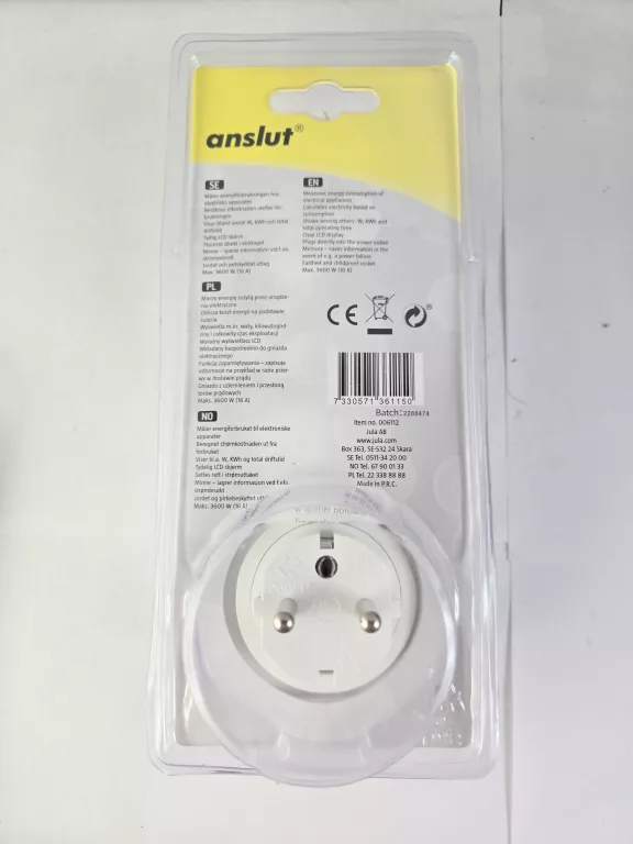 MIERNIK ENERGII ANSLUT