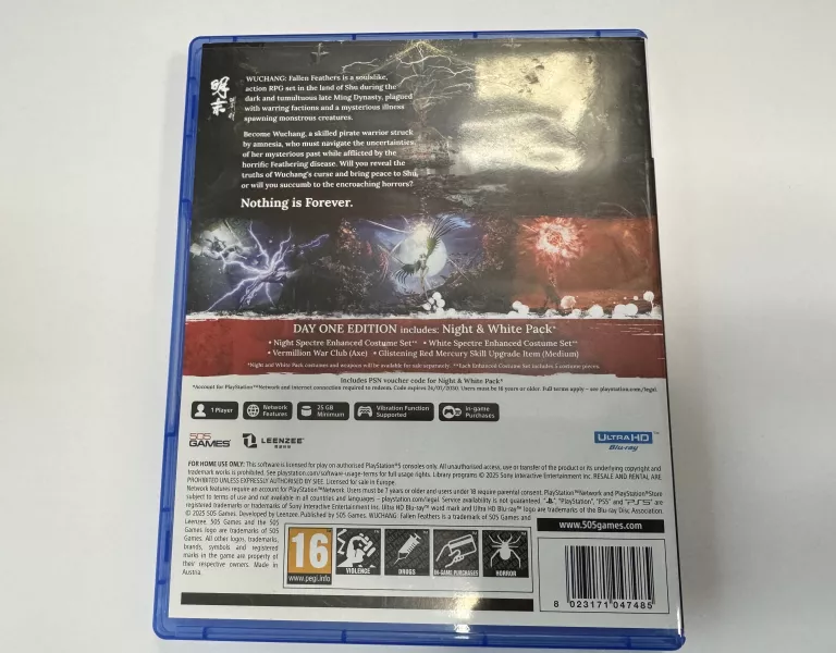 GRA NA PS5 - WUCHANG FALLEN FEATHERS