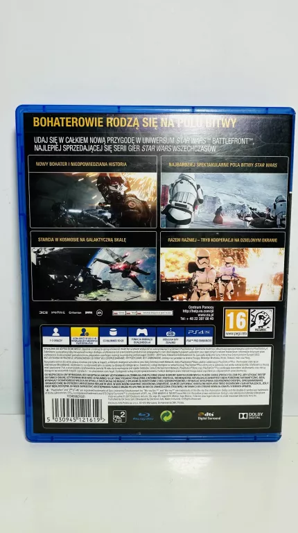 GRA PS4 STAR WARS BATTLEFRONT II WARTO OKAZJA