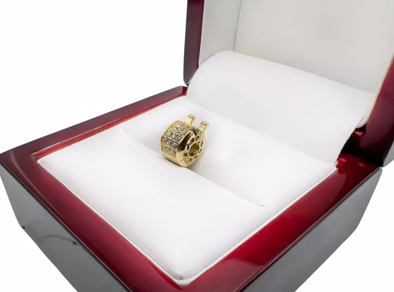 ZŁOTY KORALIK DO BRANSOLETKI MODUŁOWEJ 585 14K 1,67G