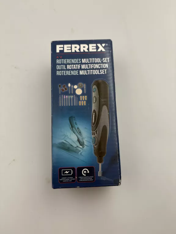 SZLIFIERKA WIELOFUNKCYJNA AKUMULATOROWE FERREX 130 W 3,7 V