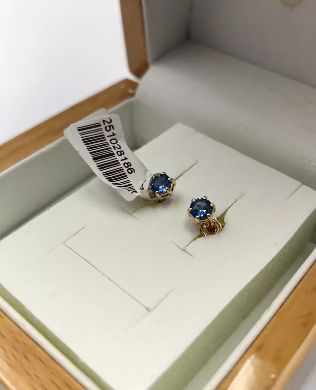 ZŁOTE KOLCZYKI 585 0,90G