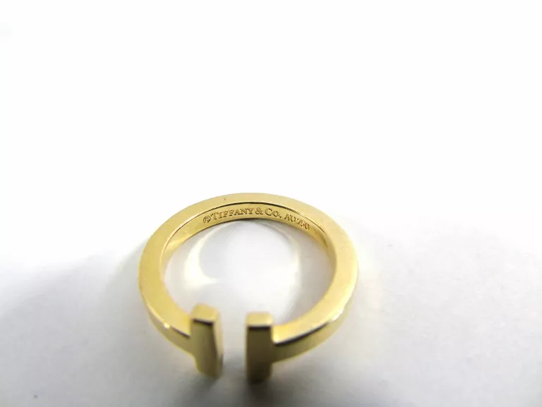 ZŁOTY PIERŚCIONEK PR.750 R.18 TIFFANY