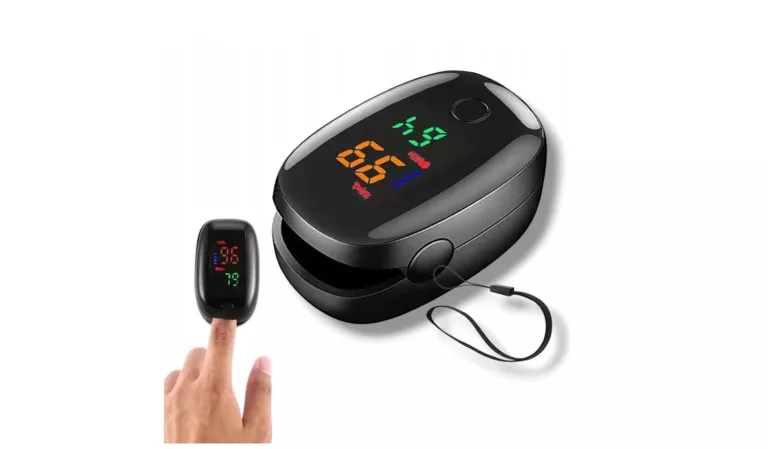 PULSOKSYMETR PULSOMETR MIERNIK TĘTNA PULSU NAPALCOWY OLED