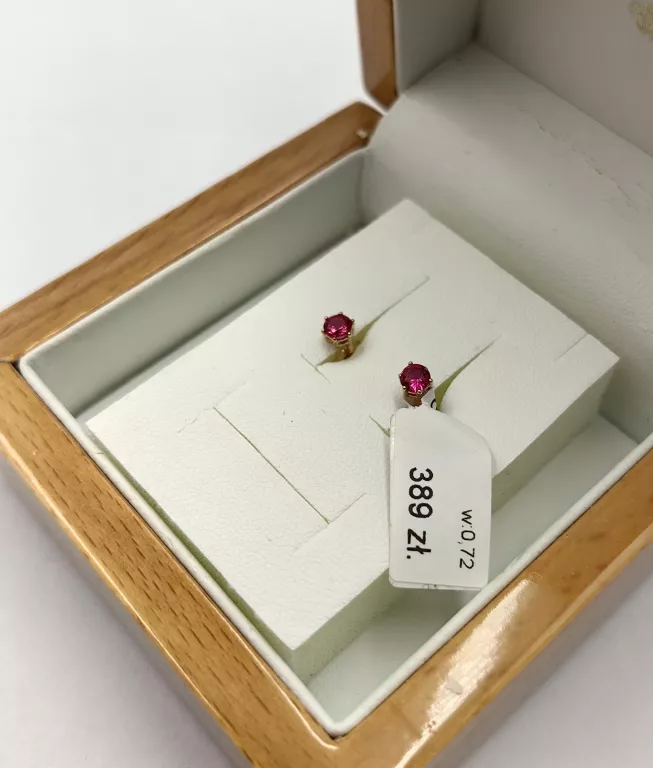 ZŁOTE KOLCZYKI 585 0,72G