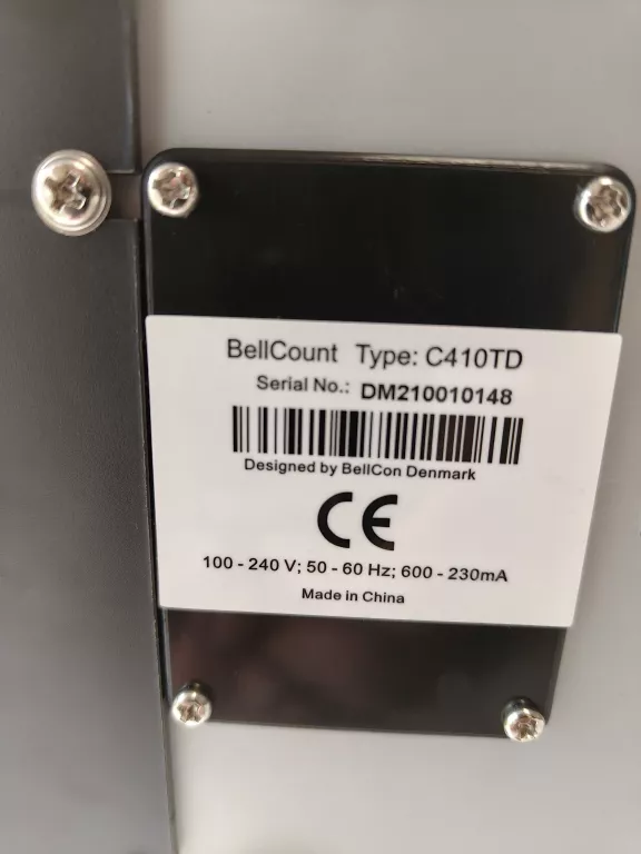 LICZARKA BANKNOTÓW  BELLCON C410