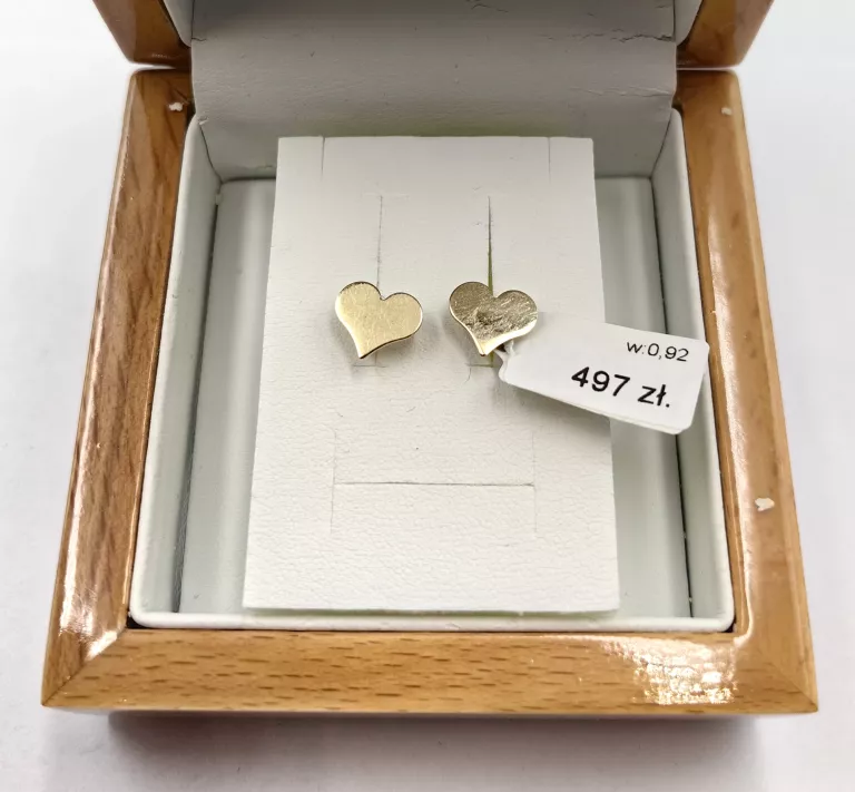 ZŁOTE KOLCZYKI 585 0,92G