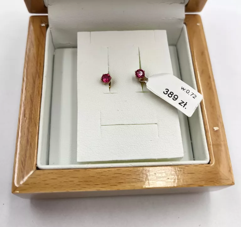 ZŁOTE KOLCZYKI 585 0,72G