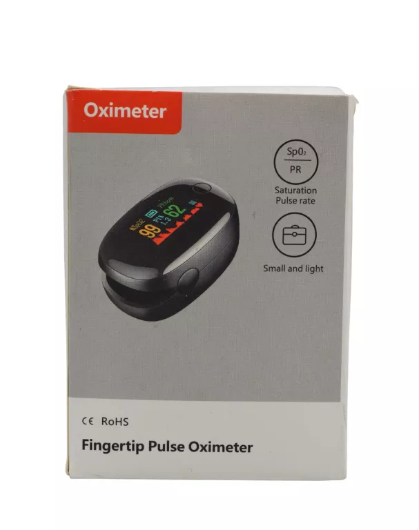 PULSOKSYMETR PULSOMETR MIERNIK TĘTNA PULSU NAPALCOWY OLED