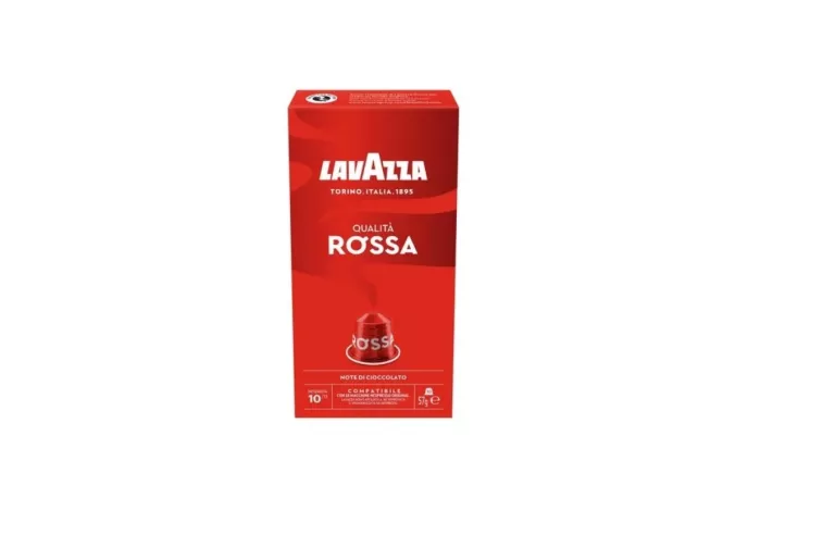 LAVAZZA QUALITA ROSSA 10 KAPSUŁEK KAWA NESPRESSO 57G 04/2027