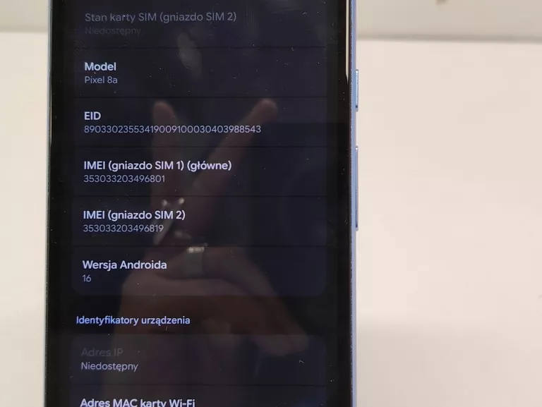 TELEFON GOOGLE PIXEL 8A + PUD