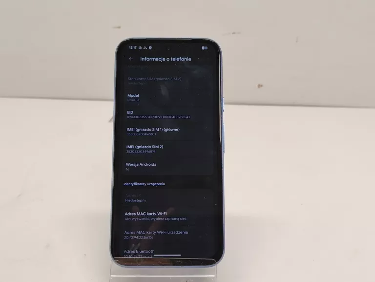 TELEFON GOOGLE PIXEL 8A + PUD
