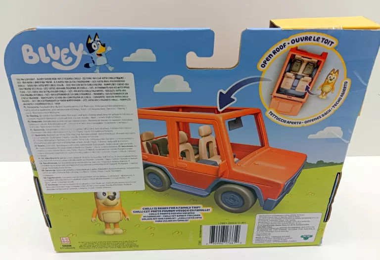 MOOSE TOYS BLUEY WYCIECZKA POJAZDEM Z RODZINĄ HEELER